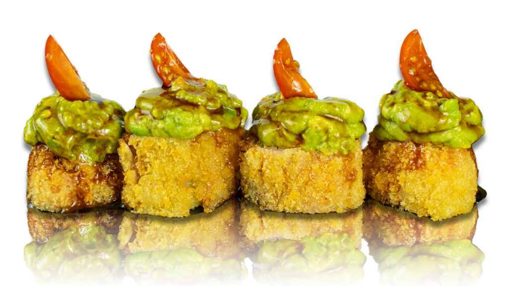 Gebratene Tempura rolls Fusion Sushi King