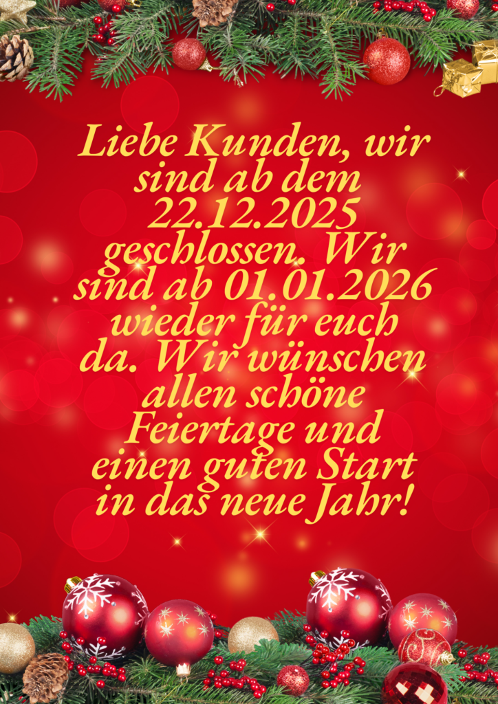 Red Simple Merry Christmas Page Border Poster